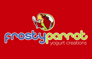 FROSTYPARROT YOGURT CREATIONS logo