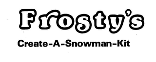 FROSTY'S CREATE-A-SNOWMAN-KIT logo