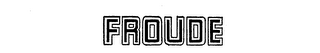 FROUDE logo