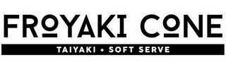 FROYAKI CONE TAIYAKI + SOFT SERVE logo