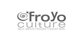 FROYO CULTURE SELF-SERVE FROZEN YOGURT BAR logo
