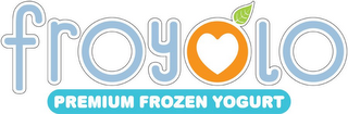 FROYOLO PREMIUM FROZEN YOGURT logo