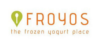 FROYOS THE FROZEN YOGURT PLACE logo