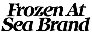 FROZEN AT SEA BRAND logo