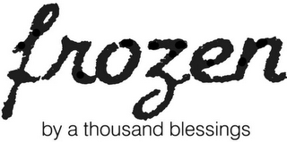 FROZEN BY A THOUSAND BLESSINGS logo