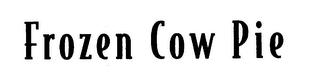 FROZEN COW PIE logo