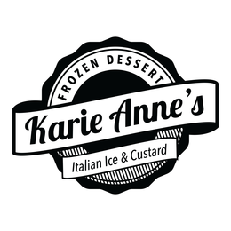 FROZEN DESSERT KARIE ANNE'S ITALIAN ICE & CUSTARD logo