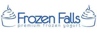 FROZEN FALLS PREMIUM FROZEN YOGURT logo