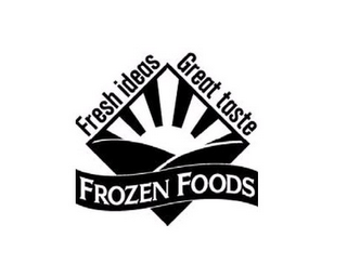 FROZEN FOODS FRESH IDEAS GREAT TASTE logo