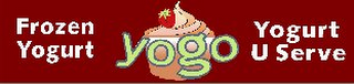 FROZEN YOGURT YOGO YOGURT U SERVE logo