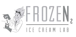 FROZEN2 ICE CREAM LAB logo