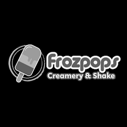 FROZPOPS CREAMERY & SHAKE logo