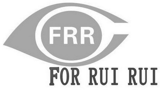 FRR FOR RUI RUI logo