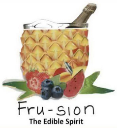 FRU-SION THE EDIBLE SPIRIT logo