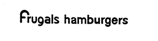 FRUGALS HAMBURGERS logo