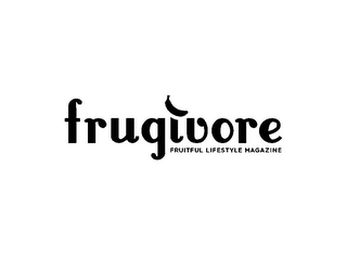 FRUGIVORE FRUITFUL LIFESTYLE MAGAZINE logo