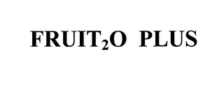 FRUIT 2O PLUS logo