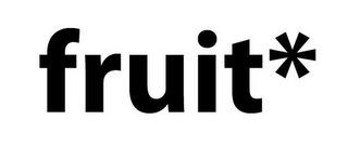 FRUIT* logo