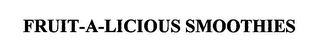 FRUIT-A-LICIOUS SMOOTHIES logo