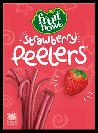 FRUIT BOWL STRAWBERRY PEELERS SQUISHED IN BRITAIN logo