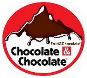 FRUIT & CHOCOLATE CHOCOLATE & CHOCOLATE logo