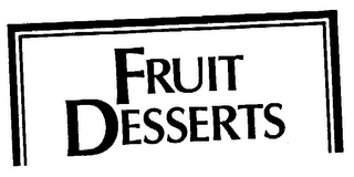 FRUIT DESSERTS logo