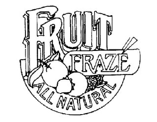FRUIT FRAZE ALL NATURAL logo