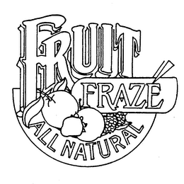 FRUIT FRAZE ALL NATURAL logo