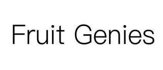 FRUIT GENIES logo