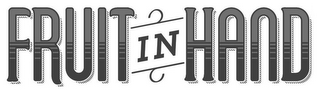 FRUIT IN HAND logo
