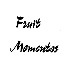 FRUIT MEMENTOS logo