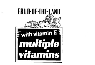 FRUIT-OF-THE-LAND WITH VITAMIN E MULTIPLE VITAMINS logo