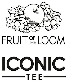 FRUIT OF THE LOOM ICONIC TEE logo