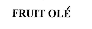 FRUIT OLE logo