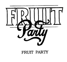 FRUIT PARTY logo