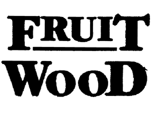 FRUIT WOOD logo