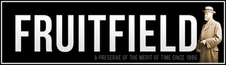 FRUITFIELD  A PRESERVE OF THE MERIT OF TIME SINCE 1886 logo