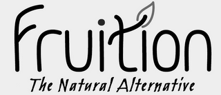 FRUITION THE NATURAL ALTERNATIVE logo