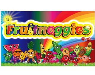 FRUITNEGGIES WE'RE FRUITS, NUTS, AND VEGETABLES!!! logo