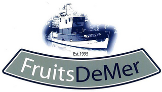 FRUITS DE MER EST 1995 logo