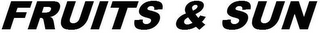FRUITS & SUN logo