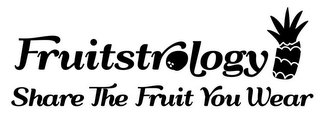 FRUITSTROLOGY SHARE THE FRUIT YOU WEAR logo