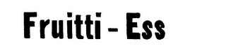FRUITTI-ESS logo