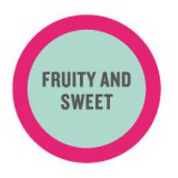 FRUITY AND SWEET logo