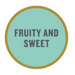 FRUITY AND SWEET logo