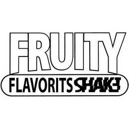 FRUITY FLAVORITS SHAKE logo