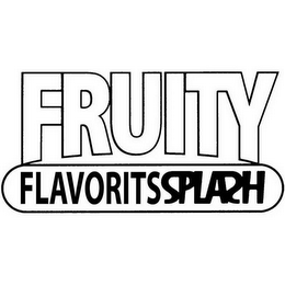 FRUITY FLAVORITS SPLASH logo