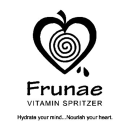 FRUNAE VITAMIN SPRITZER HYDRATE YOUR MIND...NOURISH YOUR HEART logo