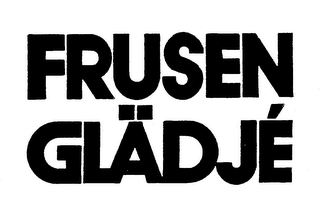 FRUSEN GLADJE logo