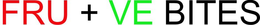 FRU+VE BITES logo